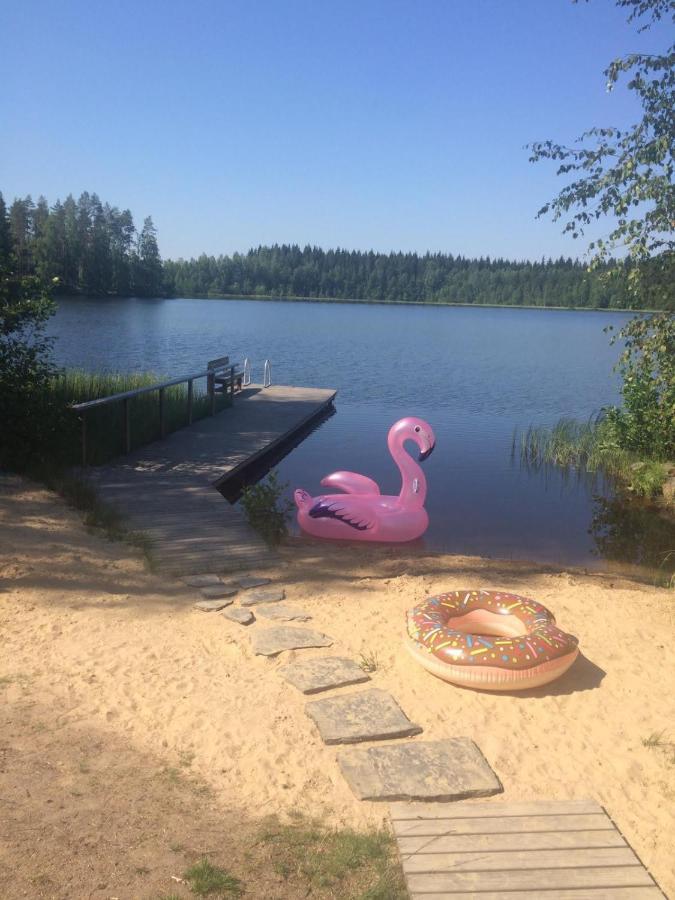 Private Lakeside Holiday Property In Nature Kankaanpää Exteriér fotografie