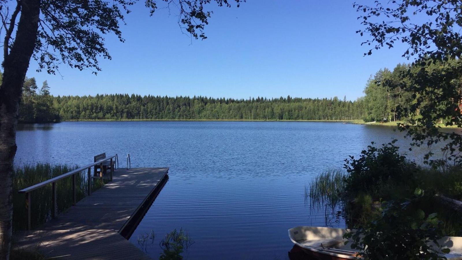 Private Lakeside Holiday Property In Nature Kankaanpää Exteriér fotografie